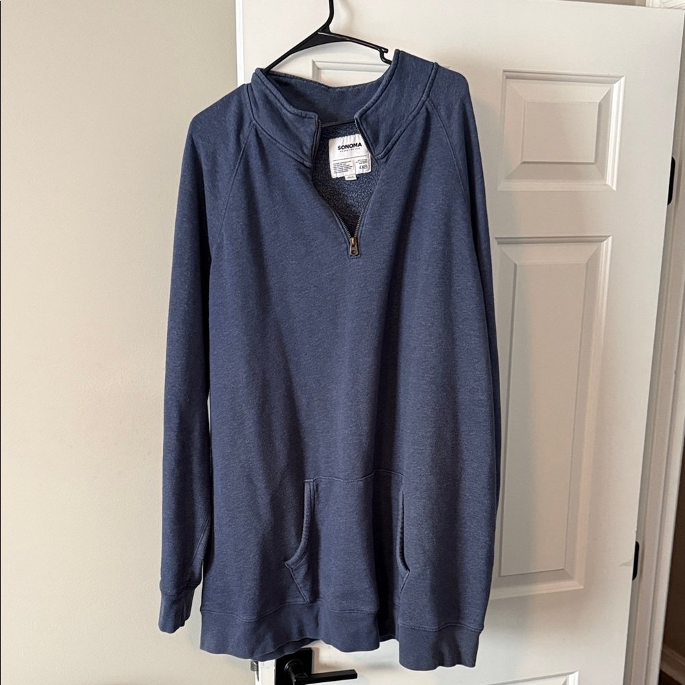 Sonoma Navy Lightweight Shirt Jacket